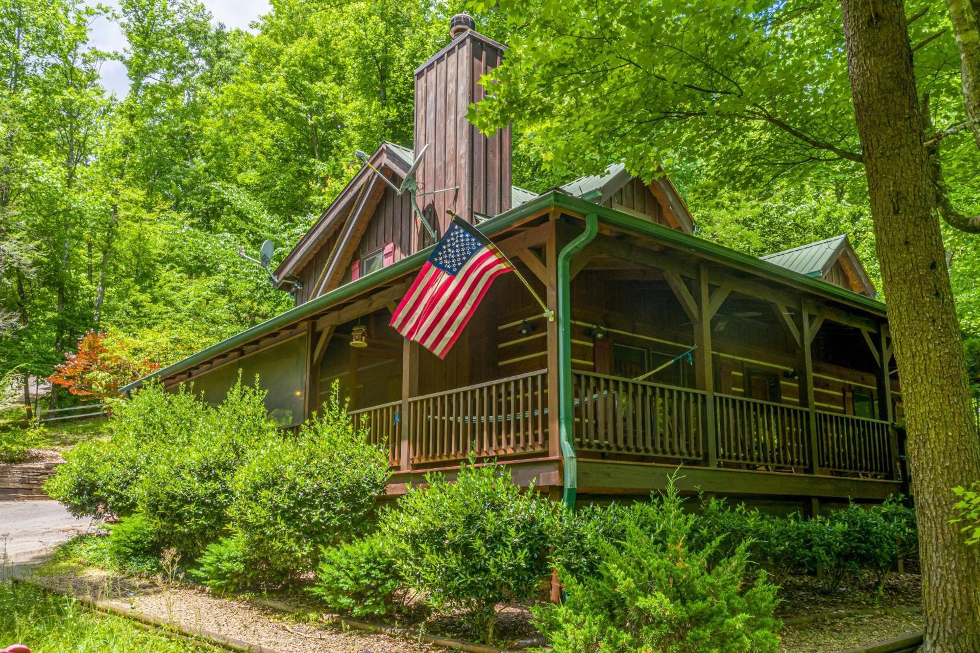 Pigeonforge Cabin Game Roomdog Friendlyhot Tub Pigeon Forge Extérieur photo